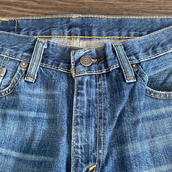 Levi’s Strauss 514 jeans. Size: 32 x 34. Medium blue. - Picture 5 of 15